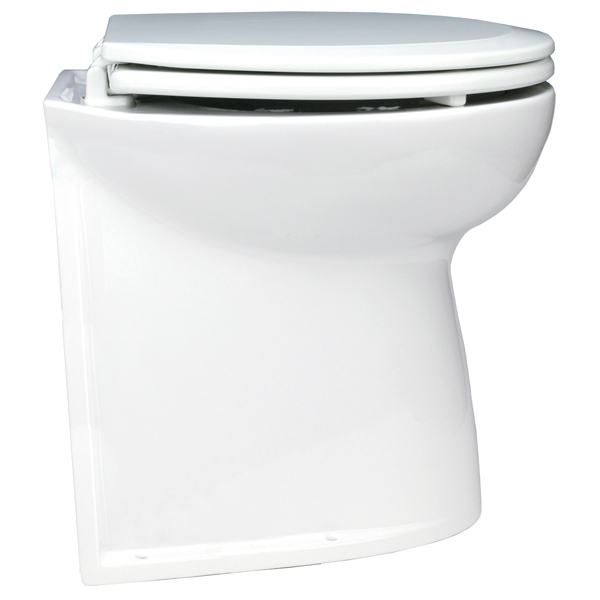 Jabsco toilet ”Deluxe” m/soft close til saltvand 17"