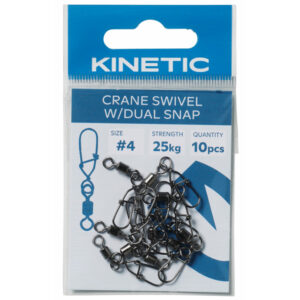 Kinetic Crane svirvler med hægte 10stk