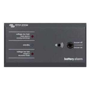 Victron batteri alarm med lyd & lys