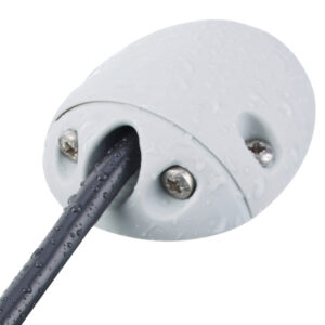 90˚ kabelgennemføring til 7-9 mm kabel